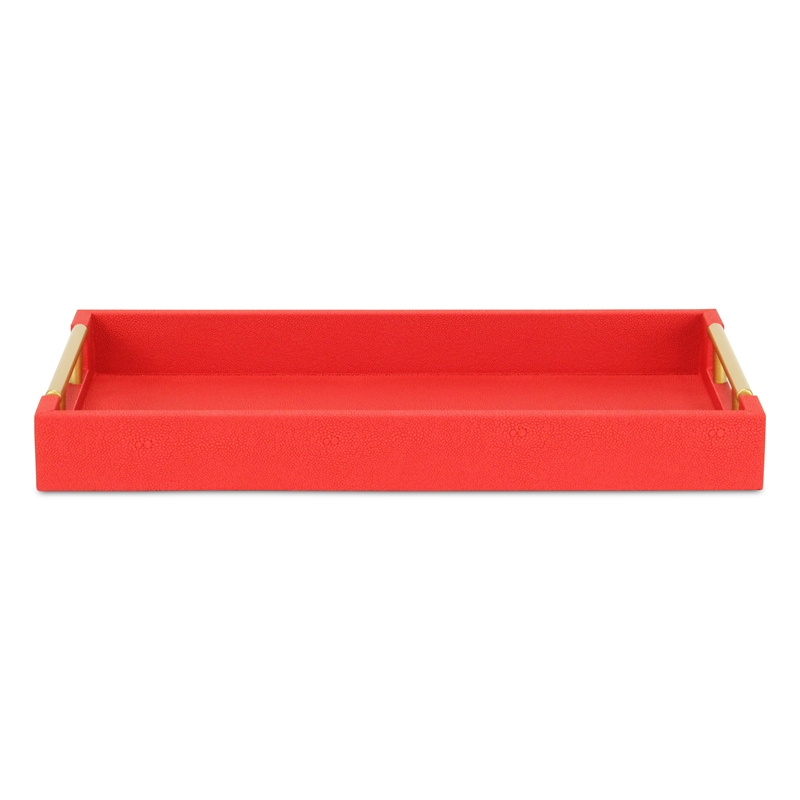 Lusan Vinyl Tray - Red