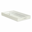 Labai Shagreen Mirrored Tray - Large - Silver