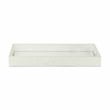 Labai Shagreen Mirrored Tray - Large - Silver