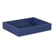 Labai Shagreen Mirrored Tray - Small - Navy Blue