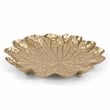 Delphine Golden Metal Lilypad Catchall Tray - Large