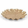 Delphine Golden Metal Lilypad Catchall Tray - Large