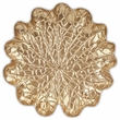 Delphine Golden Metal Lilypad Catchall Tray - Large