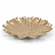 Delphine Golden Metal Lilypad Catchall Tray - Medium