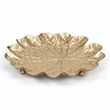 Delphine Golden Metal Lilypad Catchall Tray - Medium