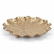 Delphine Golden Metal Lilypad Catchall Tray - Medium