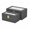 Canter Isle Linen Box Set - Dark Gray