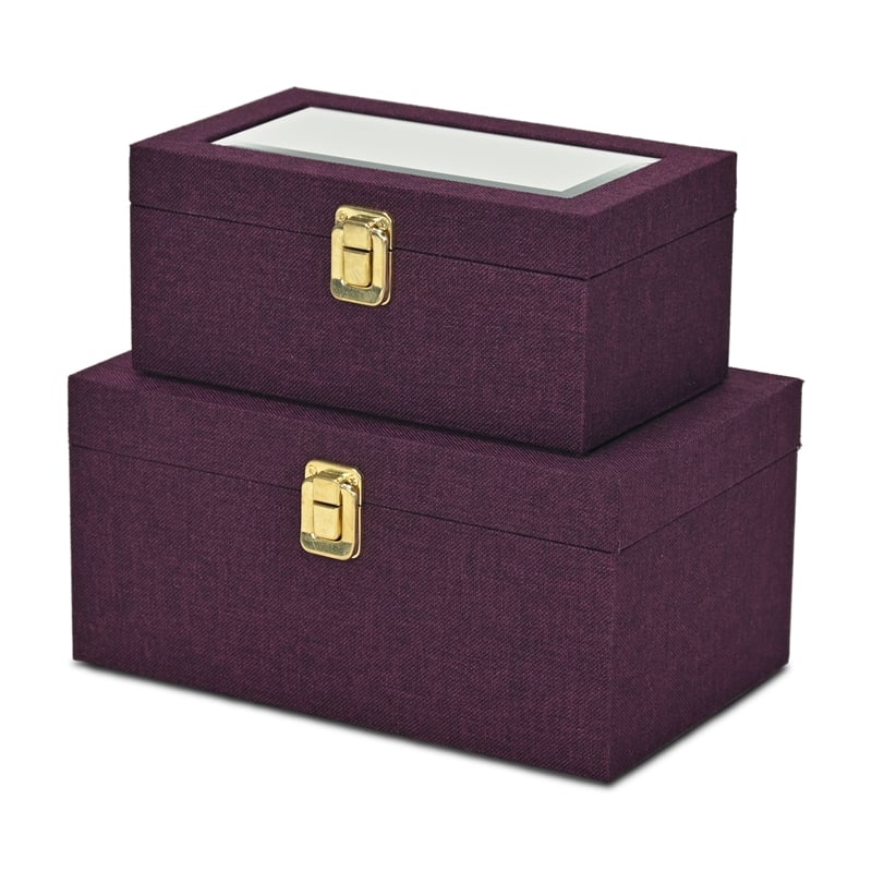 Canter Isle Linen Box Set - Purple