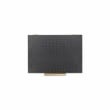 Lusan Rectangular Decorative Box Set - Black Faux Croco