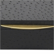 Canorus Faux Ostritch Pattern Rectangular Box Set - Black