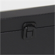 Liniva Vinyl Woven Pattern Mirrored Box Set - Black
