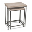 Cordelia Set of 2 White Washed Nesting Tables