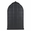 Everlaine Modern Victorian Black Wall Accent Mirror