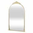 Everlaine Modern Victorian Gold Wall Accent Mirror