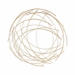 Denine Large Abstract Round Wall Art - Gold
