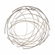 Denine Large Abstract Round Wall Art - Gold