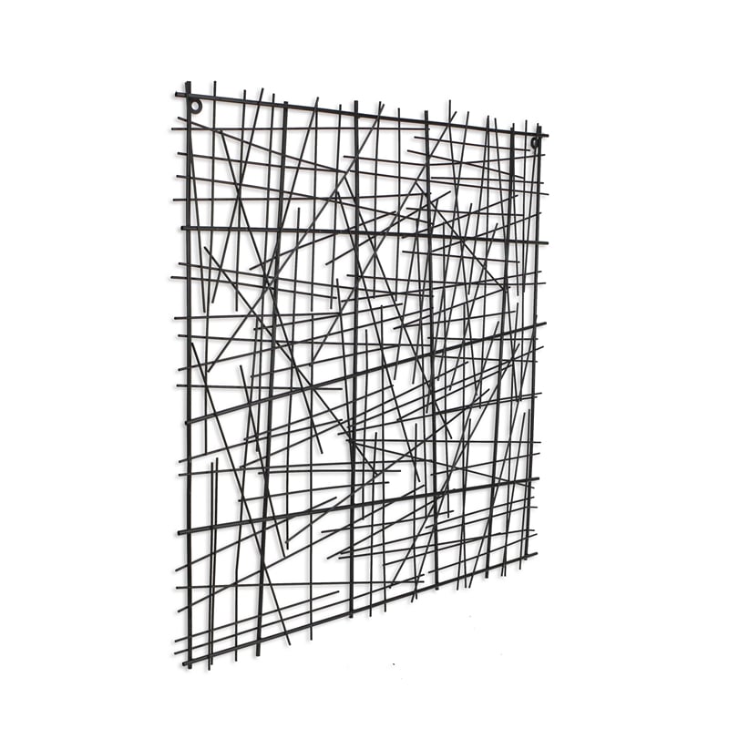 Sylvan Black Square Abstract Wall Art - Large