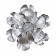 Varinnia Galvanized Metal Peony Style Wall Decor