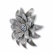 Varinnia Galvanized Metal Lotus Style Wall Decor