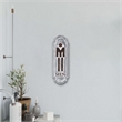 Lovina Rustic Metal Mens Room Placard