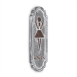Lovina Rustic Metal Womens Room Placard