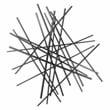 Avalon Large Abstract Wall Decor - Black