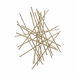 Avalon Large Abstract Wall Decor - Gold