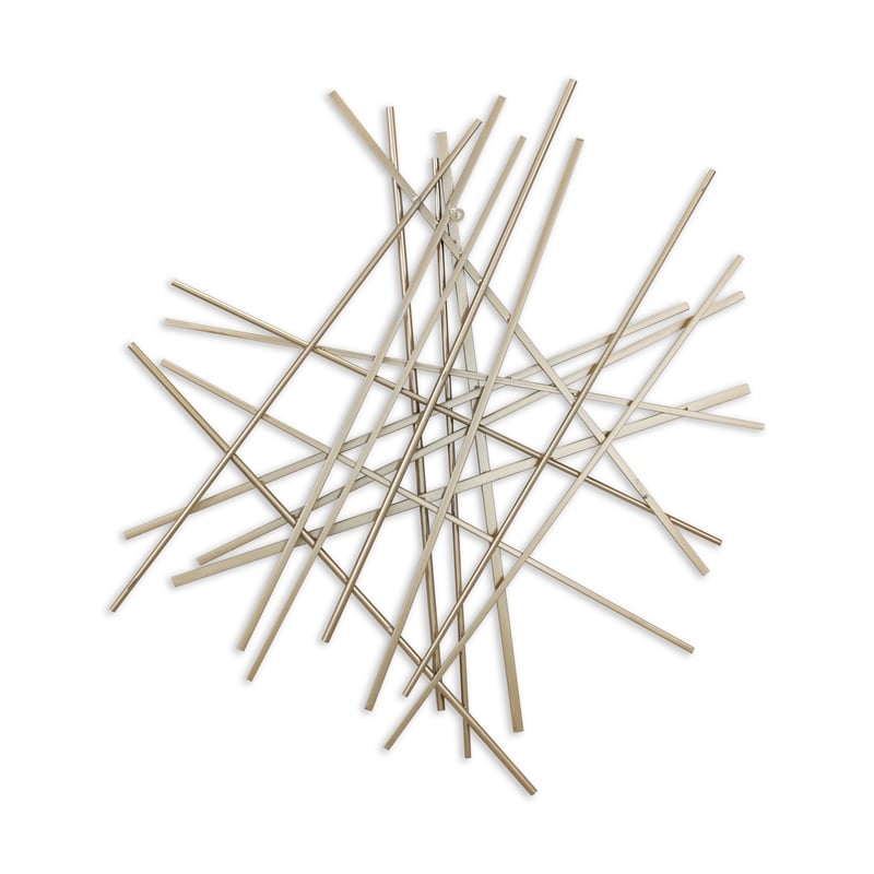 Avalon Large Abstract Wall Decor - Gold