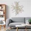 Avalon Large Abstract Wall Decor - Gold