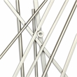 Avalon Large Abstract Wall Decor - Silver
