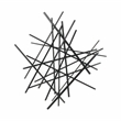 Avalon Small Abstract Wall Decor - Black
