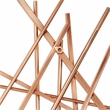 Avalon Small Abstract Wall Decor - Rose Gold
