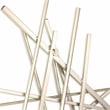 Avalon Small Abstract Wall Decor - Silver