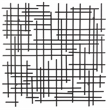 Iquara Small Square Metal Wall Art - Black