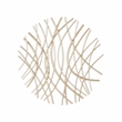 Eleni Small Abstract Wall Decor - Gold