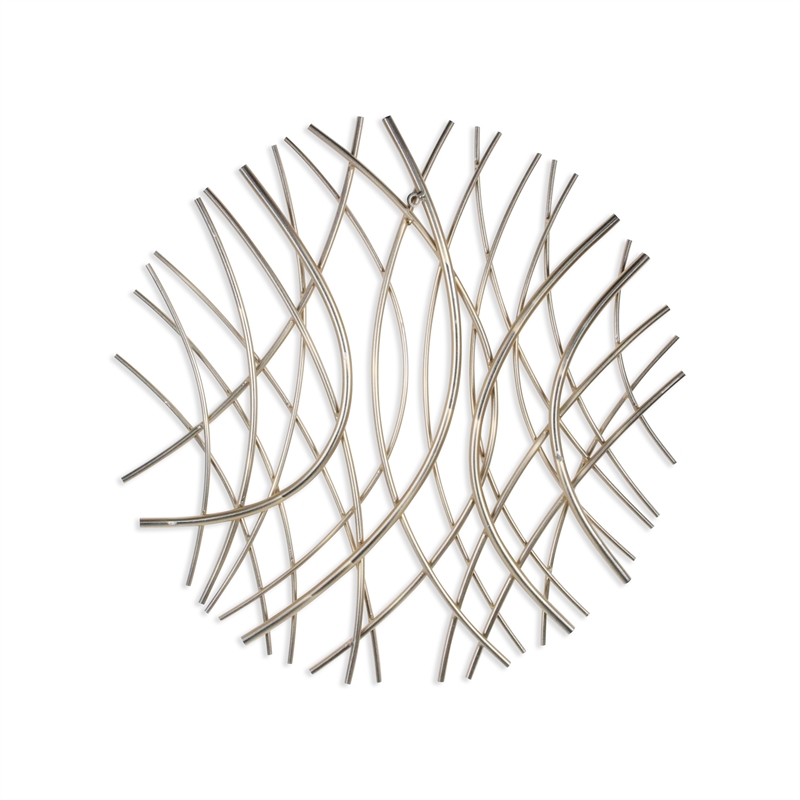 Eleni Small Abstract Wall Decor - Gold