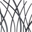 Eleni Large Abstract Wall Decor - Black