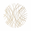 Eleni Large Abstract Wall Decor - Gold