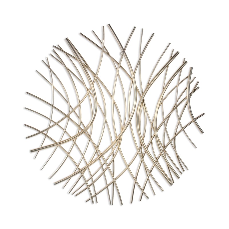 Eleni Large Abstract Wall Decor - Gold