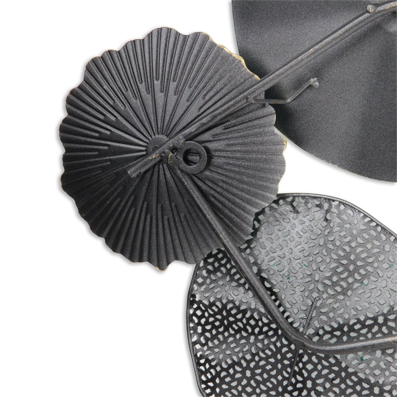 Astoraforge Coastal Multi Dimensional Flower Burst Metal Wall Decor
