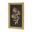 Franziska Gold Framed Flower Decor - Wild Flowers