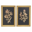Franziska Gold Framed Flower Decor - Wild Flowers