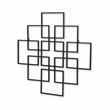 Richese Black Repeating Square Metal Wall Decor - Small