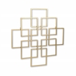 Richese Gold Repeating Square Metal Wall Decor - Small