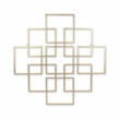 Richese Gold Repeating Square Metal Wall Decor - Large