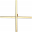 Richese Gold Repeating Square Metal Wall Decor - Large