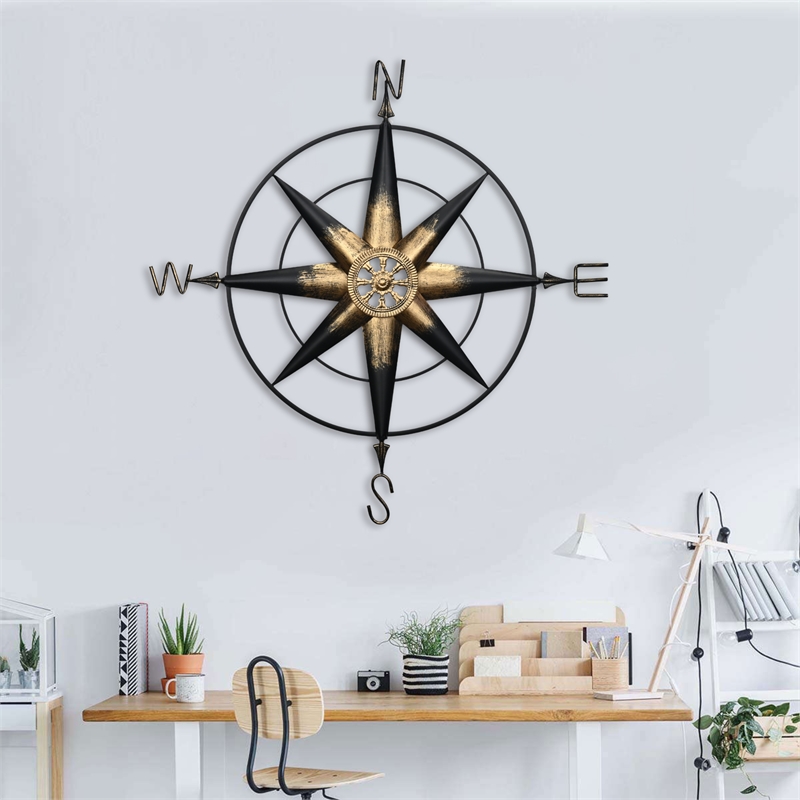 Isola Large Elegant Wall Compass