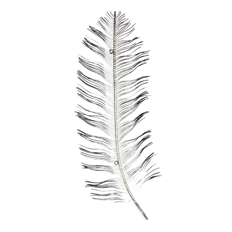 Orla Metal Feather Themed Wall Decor