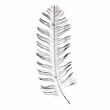 Orla Metal Feather Themed Wall Decor