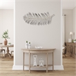 Orla Metal Feather Themed Wall Decor